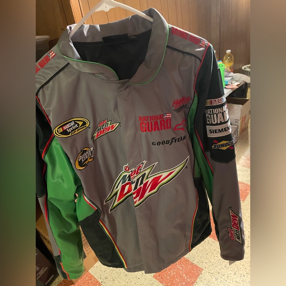 Diet Mountain Dew NASCAR Racing Jacket
